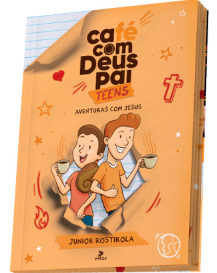 Livro Café com Deus Pai Teens 2024 - Junior Rostirola