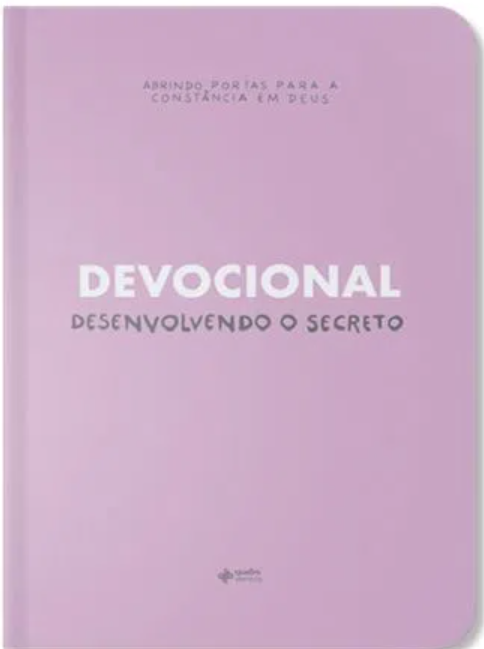 Livro Devocional Desenvolvendo O Secreto