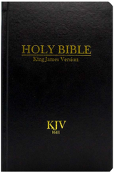 Bíblia Em Inglês Holy Bible King James Version 1611 Média Capa Dura Preta