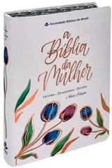 Bíblia de Estudo da Mulher - Nova Edição ARC - Tulipa Branca