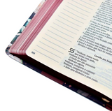 Bíblia Sagrada NVI Letra Grande Leitura Perfeita Com Espaço Para Anotações Rosas