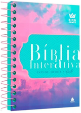 Bíblia Interativa Estude, Medite e Anote - Modelo Firmamento - King James