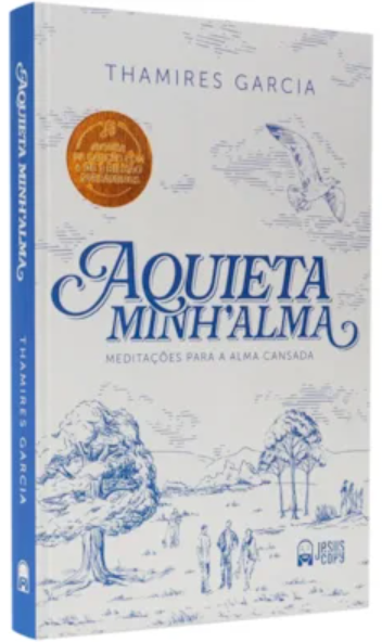 Livro Devocional Aquieta Miinh'alma - Thamires Garcia