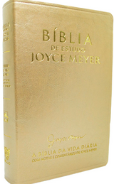 Bíblia De Estudo Joyce Meyer - Dourada