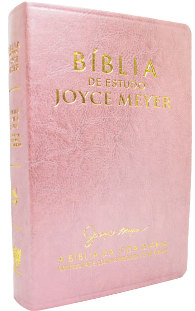 Bíblia De Estudo Joyce Meyer - Rosa
