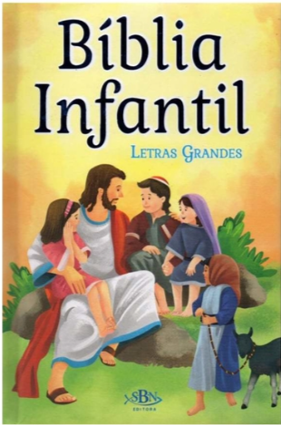 Bíblia Infantil Letras Grandes
