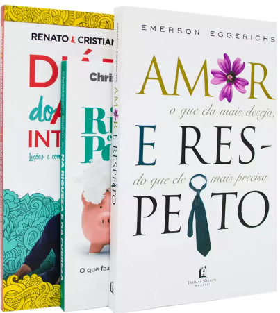 Combo Amor Conjugal 3 Livros