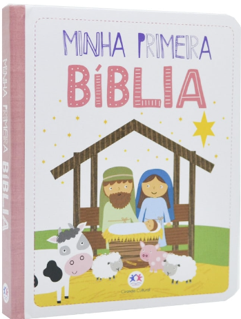 Livro Infantil Minha Primeira Bíblia Meninas