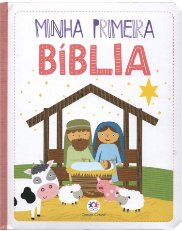 Livro Infantil Minha Primeira Bíblia Meninas