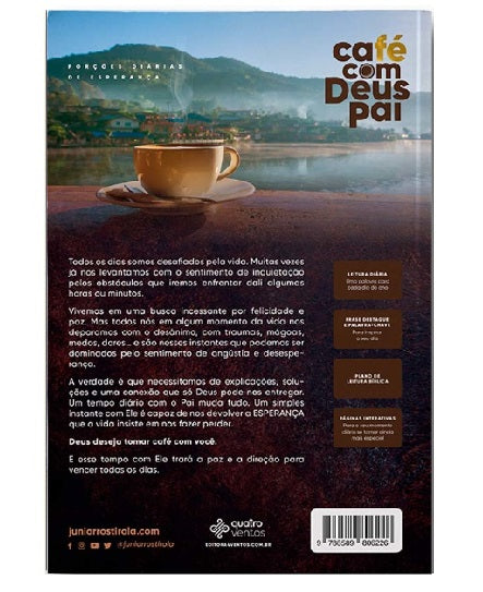 Livro Devocional Café Com Deus Pai - Junior Rostirola