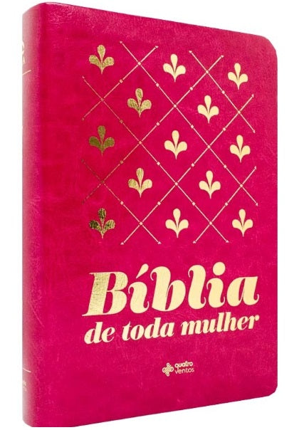 Bíblia de Toda Mulher Capa Luxo Pink