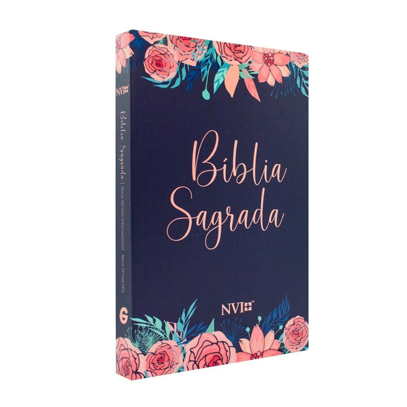 Bíblia Sagrada NVI Capa Dura Especial Rosas