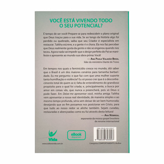 Livro Deixe-Me Apresentar Você - Talitha Pereira